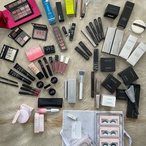 :::SOLD!!::WHOLE BOX FULL OF MAKEUP! Nars, Laura Mercier, Rodan + fields, etc!